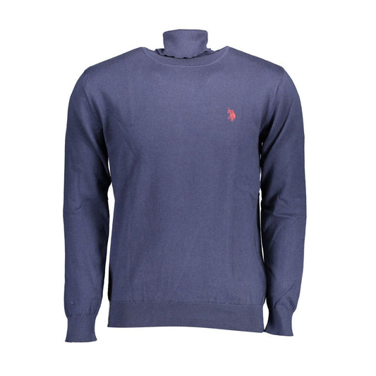 U.S. POLO ASSN. Blue Cotton Men's Sweater