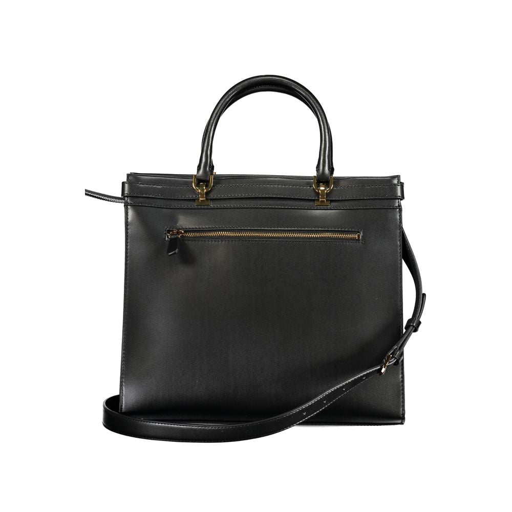 Guess Jeans Black Polyurethane Women Handbag