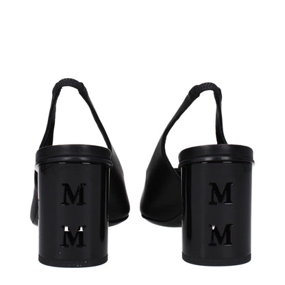 Max Mara Black Leather Pumps