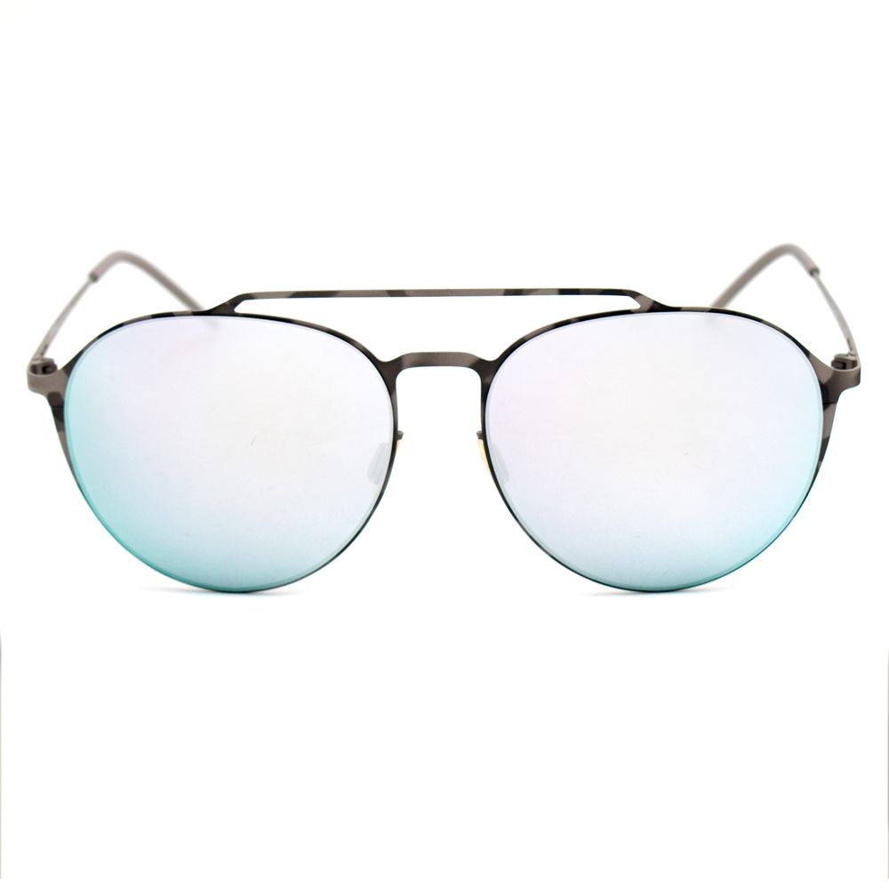 Italia Independent Gray Metal Sunglasses