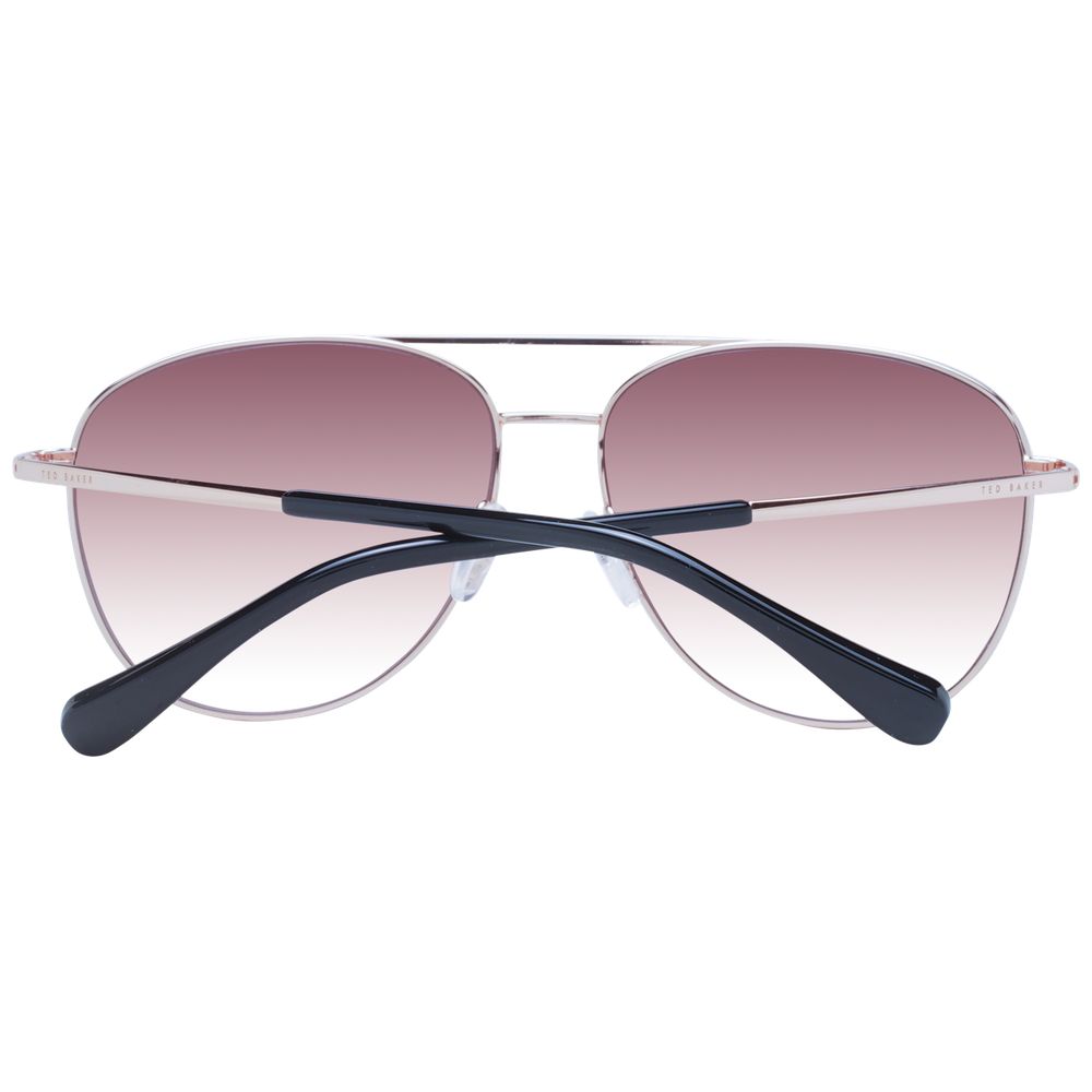 Ted Baker Rose Gold Metal Sunglasses