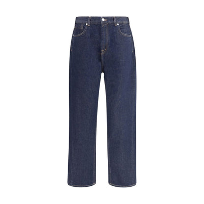 7FOR Blue Cotton Jeans Denim