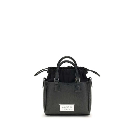 Margiela Black Calf Leather Bos Taurus Shoulder Bag