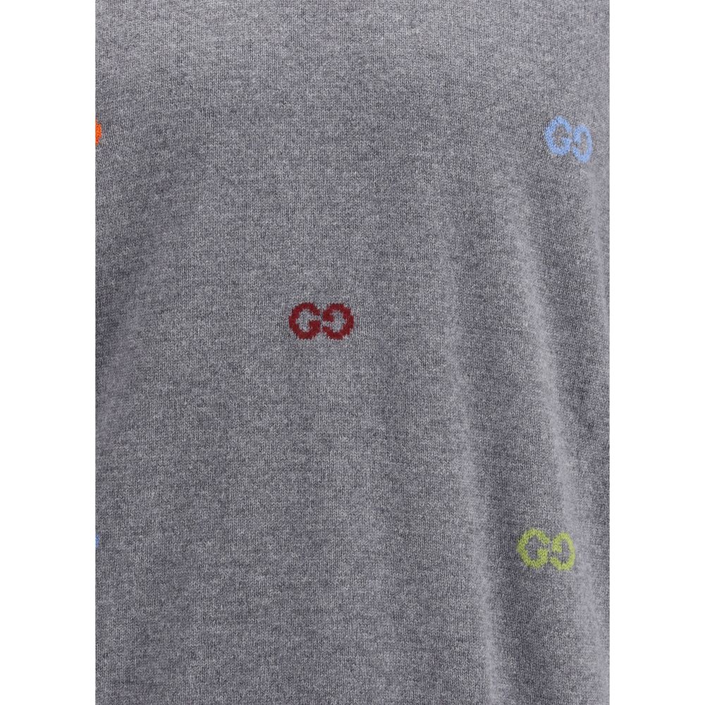 Gucci Gray Cashmere Sweatshirt