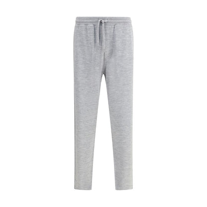 Brunello Cucinelli Gray Cashmere Casual Pants