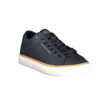 Tommy Hilfiger Blue Polyester Men Sneaker