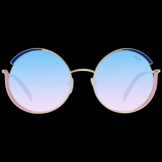Gold Women Sunglasses Emilio Pucci