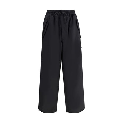 Y-3 Black Wool Casual Pants