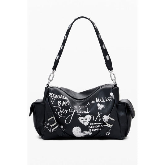 Desigual Black Polyurethane Women's Handbag