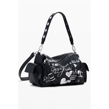 Desigual Black Polyurethane Women's Handbag