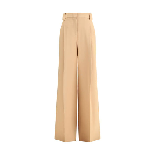 Ermanno Scervino Beige Viscose Casual Pants