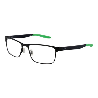 Nike Black Stainless Steel Glasses (Frames) Nike
