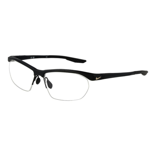 Nike Black Stainless Steel Glasses (Frames) Nike