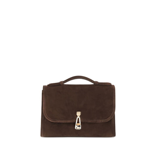 Gabriela Hearst Brown Leather Shoulder Bag