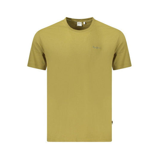 Pepe Jeans Green Cotton Men T-Shirt