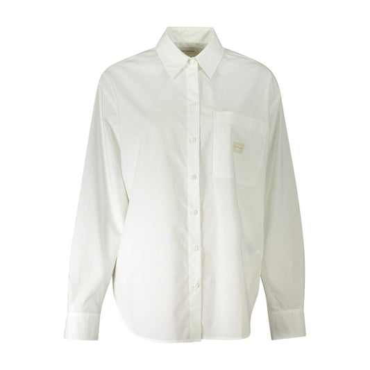 Calvin Klein Bianco Cotton Woman Shirt