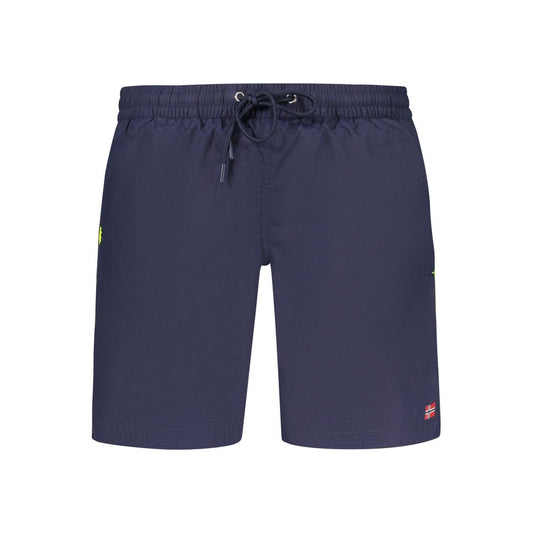 Norway 1963 Blu Poliammide Men's Swim Boxer