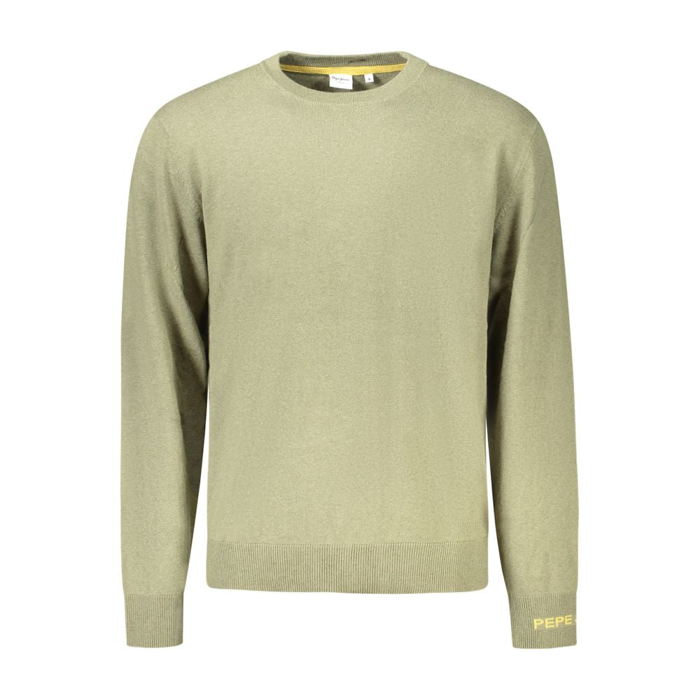 Pepe Jeans Green Cotton Men Sweater