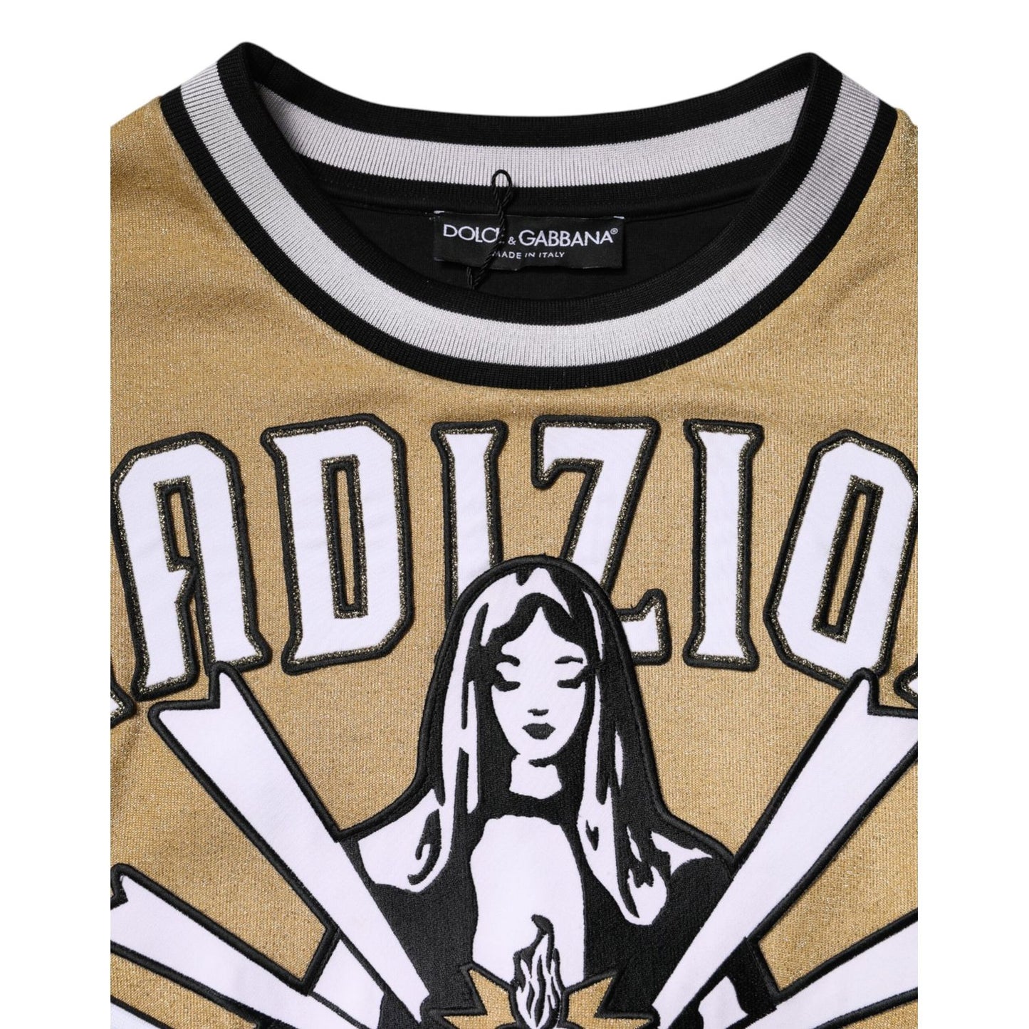 Dolce & Gabbana Multicolor Tradizione E Devotion Sweatshirt Sweater