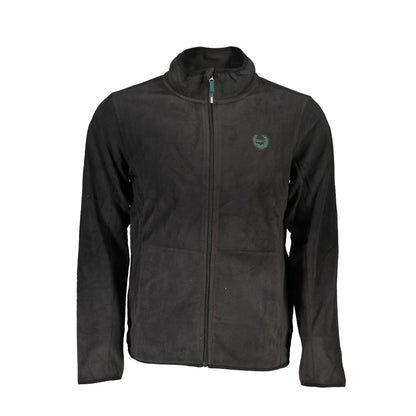 Gianmarco Venturi Black Polyester Men Sweatshirt