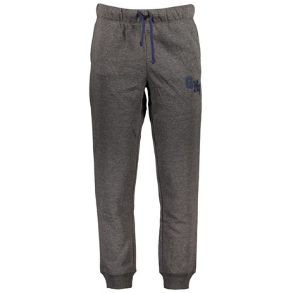 Gianmarco Venturi Grigio Polyester Men's Sweatpant