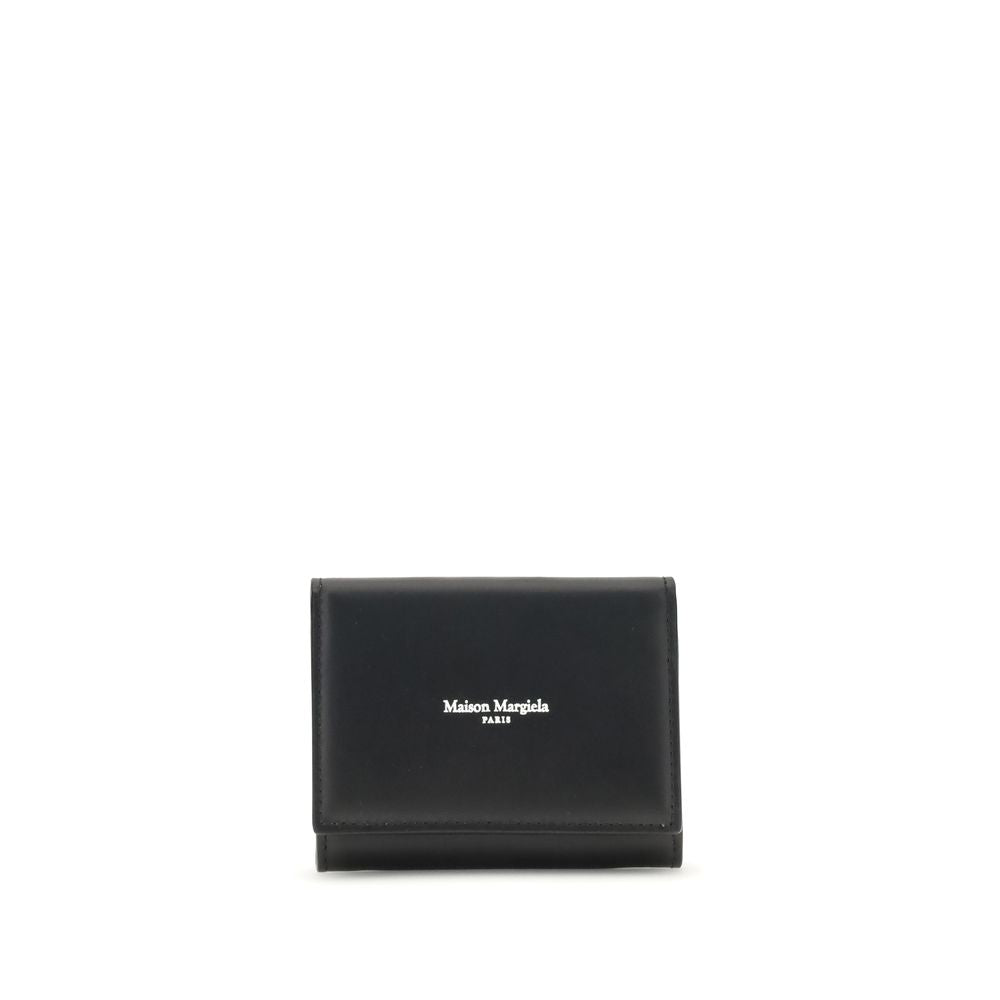 Margiela Black Leather Wallet