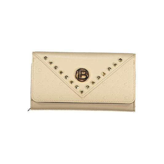 Laura Biagiotti Beige Polyurethane Women Wallet