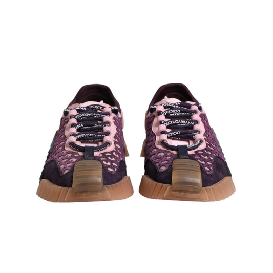 Dolce & Gabbana Multicolor Logo Low Top NS1 Sneakers Shoes