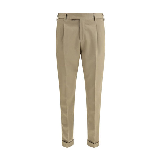 PT Torino Bicolor Fleece Wool Dress Pants