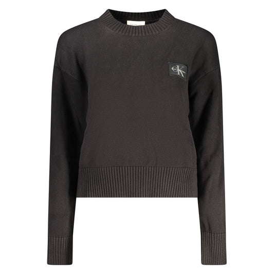 Calvin Klein Nero Cotton Women Sweater