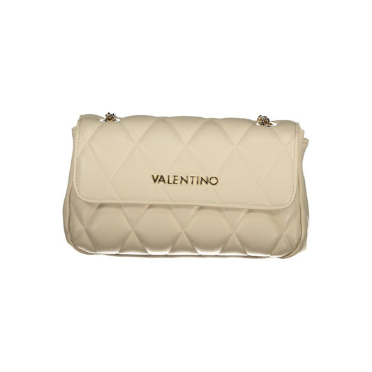 Mario Valentino Beige Polyurethane Women Handbag