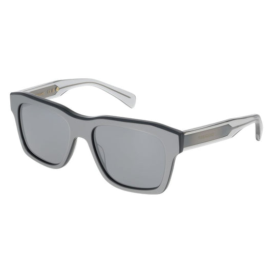 Ferragamo Gray Acetate Sunglasses