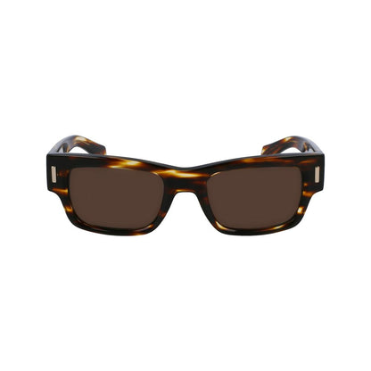 Ferragamo Brown Acetate Sunglasses