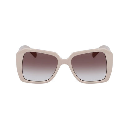Karl Lagerfeld White Injected Sunglasses