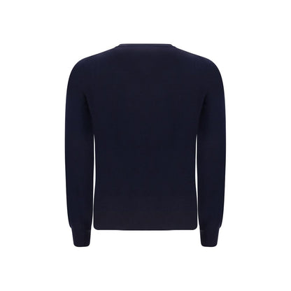 Brunello Cucinelli Blue Fleece Wool Sweatshirt 1728,72470364320,Blue,Brunello Cucinelli,Clothing,IT56 | 3XL,Men,New with tags,Sweaters - Clothing,Sweatshirts - Sweaters - Clothing