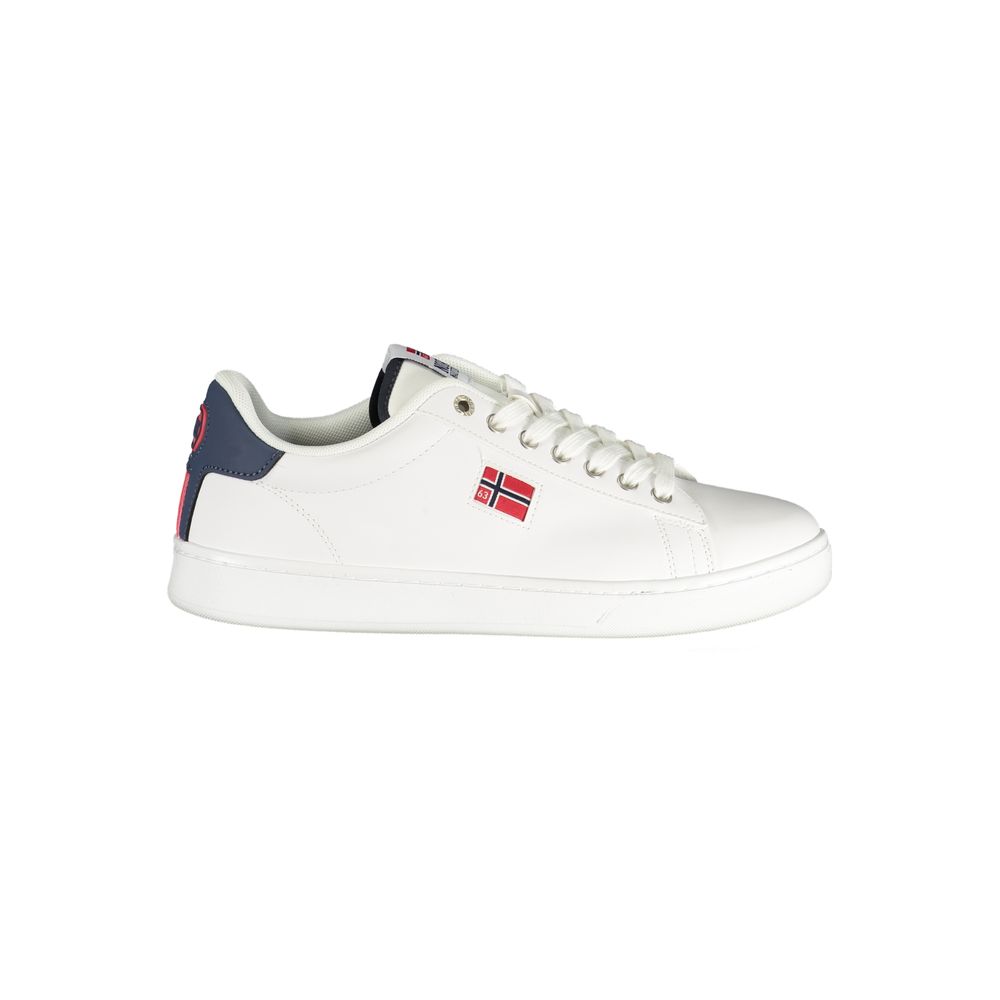 Norway 1963 White Polyurethane Men Sneaker