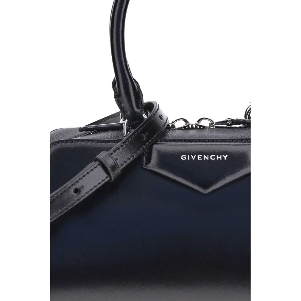Givenchy Black The Antigona East-West Small Handbag