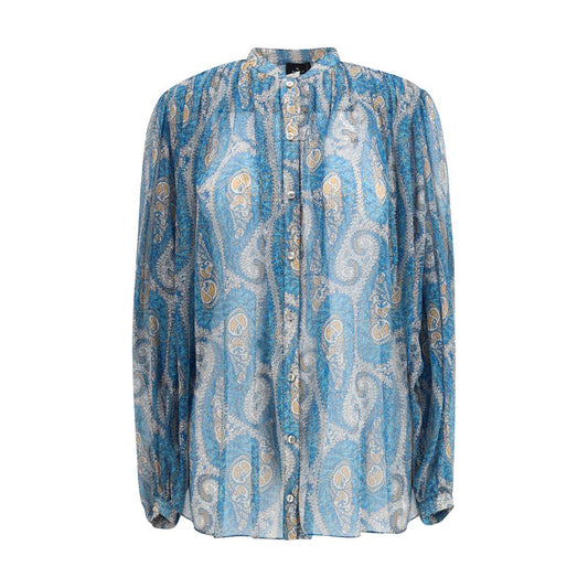 Etro Multicolor Silk Pattern Shirt 1728,72470364320,Clothing,Etro,IT40 | M,Multicolor,New with tags,Pattern - Shirts - Clothing,Shirts - Clothing,Women