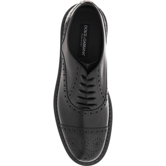 Dolce & Gabbana brushed leather oxford lace-ups Lace-ups Dolce & Gabbana