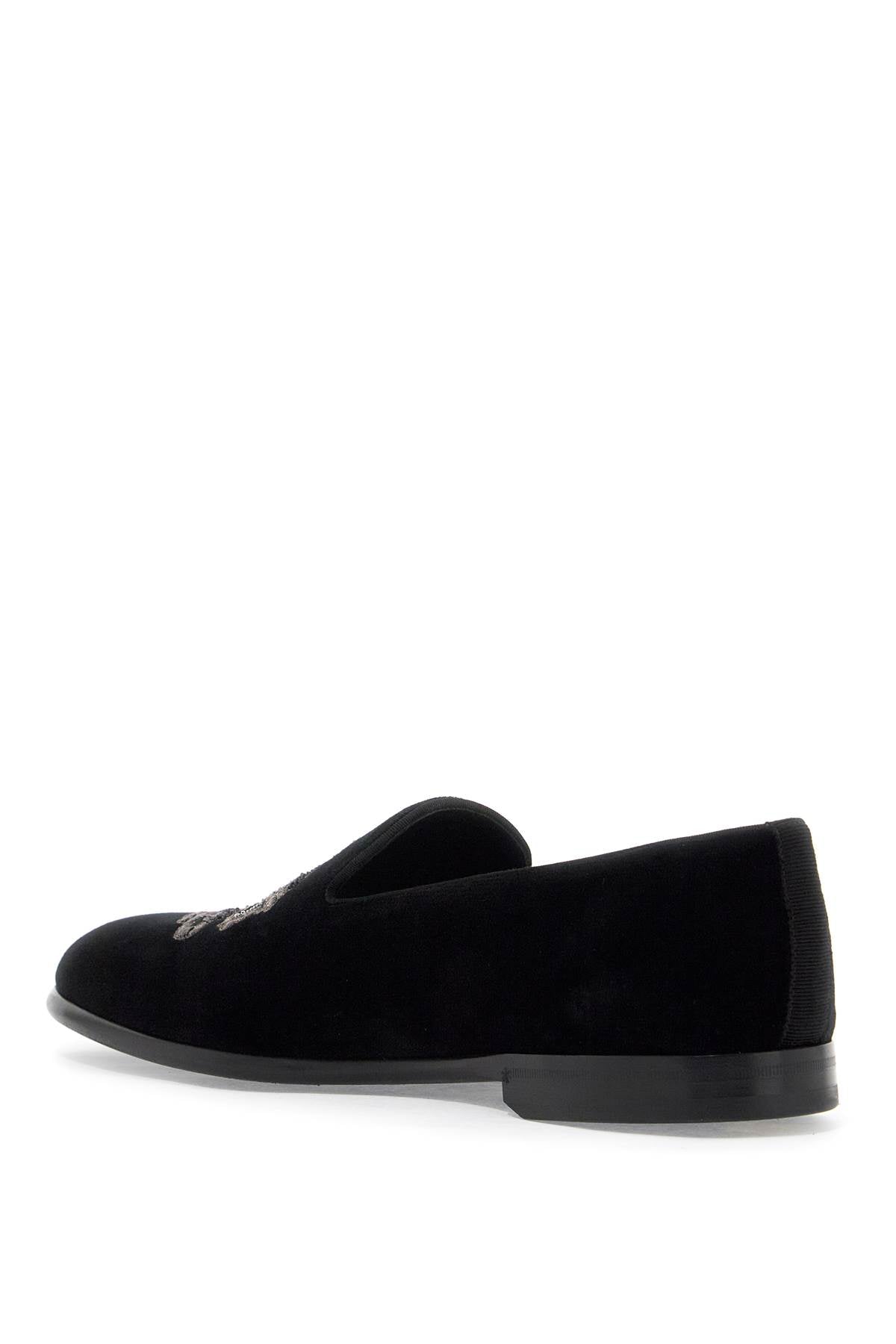 Dolce & Gabbana embroidered velvet loafers Moccasins Dolce & Gabbana