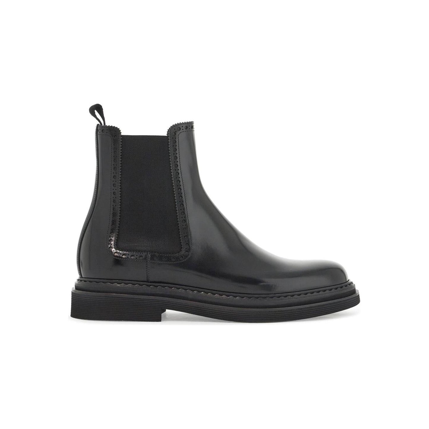 Dolce & Gabbana brushed leather chelsea ankle boots Boots Dolce & Gabbana