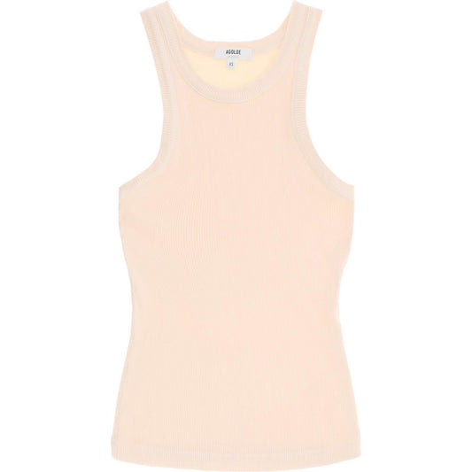 Agolde "ribbed sleeveless top b Topwear Agolde