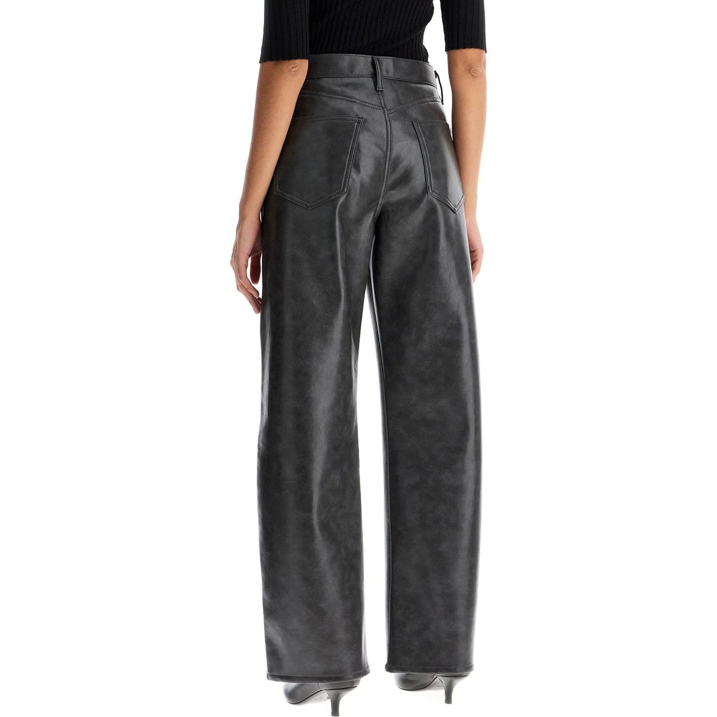 Agolde recycled leather pants Trousers Agolde