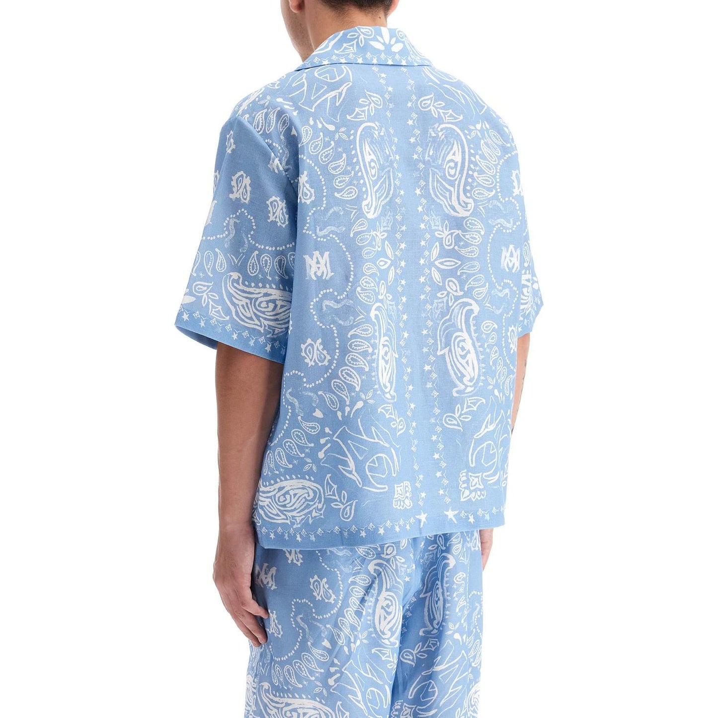 Amiri short-sleeved bandana water Shirts Amiri