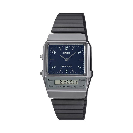 CASIO VINTAGE Mod. EDGY COLLECTION PETROL BLUE WATCHES CASIO COLLECTION & VINTAGE