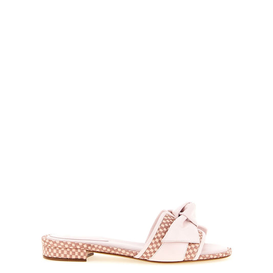 Alexandre Birman Multicolor Cowhide Slides