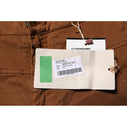 Aniye By Brown High Waisted Flared Cut Pants