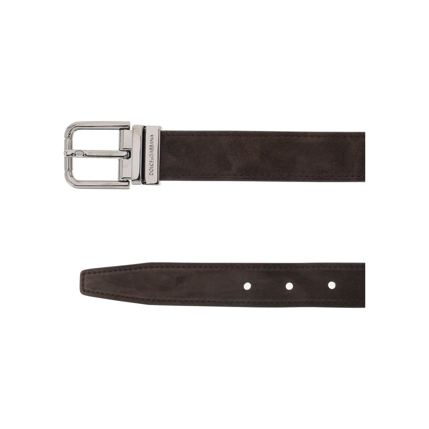 Dolce & Gabbana suede belt for stylish Belts Dolce & Gabbana