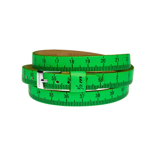 Il MEZZOMETRO Mod. FLUO - Bracciale in pelle/leather bracelet DESIGNER FASHION JEWELLERY IL MEZZOMETRO