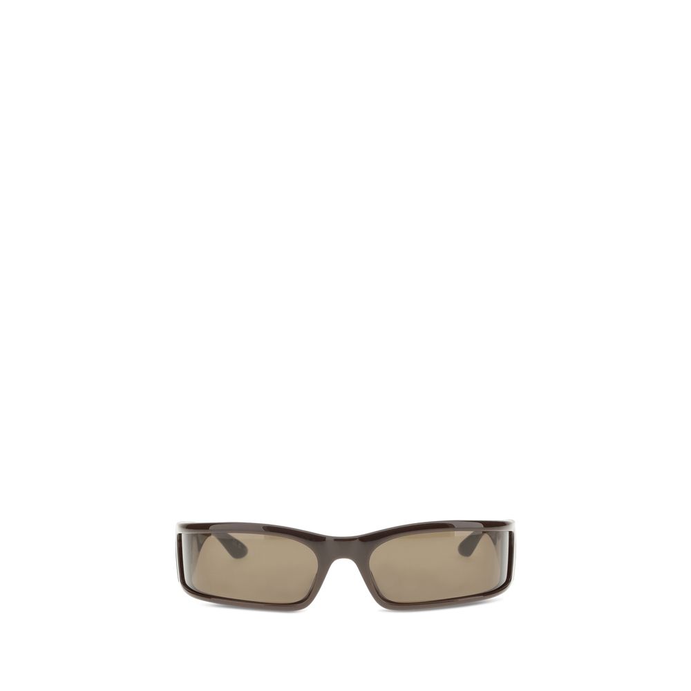Balenciaga Brown Acetate Sunglasses Balenciaga